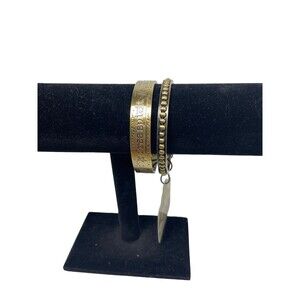 Kelly Rae Roberts Brass Bracelet Pair 2.75 inches NWT Jewelry